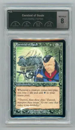 MTG FOIL Carnival of Souls - Urza's Destiny Magic the Gathering Card PCG 8 - Image 1