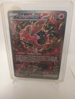 ORICORIO EX 024 Phantasmal Flames UPC Promo Pokemon Card - Image 1