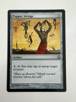 Puppet Strings MTG Magic the Gathering Card NM Near Mint Duel Decks - Image 1
