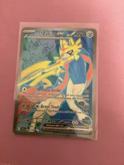 POKEMON TCG ZACIAN EX 176/159 FULL ARE RAE SIR HOLO JOURNEY TOGETHER CARD NM - Image 1