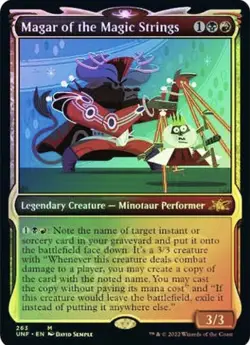 Magar of the Magic Strings (263) Showcase Foil : MTG Unfinity - Image 1