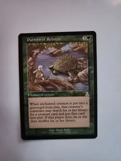 Mtg Pattern of Rebirth Urza's Destiny Regular - Image 1