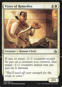 Vizier of Remedies U Amonkhet 38 NM - Image 1