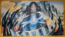 Magic the Gathering Ultra Pro Playmat Strixhaven Japanese Time Warp - Image 1