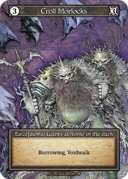 Sorcery: Contested Realm Croll Morlocks Exceptional Foil NM (GT) - Image 1