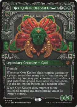 Ojer Kaslem, Deepest Growth (Showcase) M The Lost Caverns of Ixalan 318 - LP MTG - Image 1