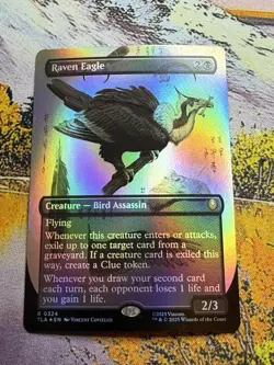 Raven Eagle- Borderless Foil - Avatar: The Last Airbender - TLA R 0324 - Image 1