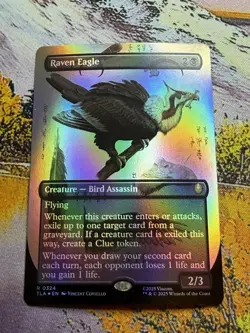 Raven Eagle- Borderless Foil - Avatar: The Last Airbender - TLA R 0324 - Image 2