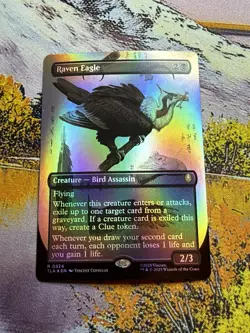Raven Eagle- Borderless Foil - Avatar: The Last Airbender - TLA R 0324 - Image 3