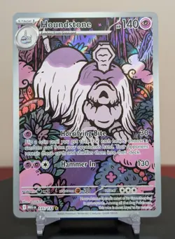 Pokemon Houndstone #145/132 English Mega Evolution - Image 1