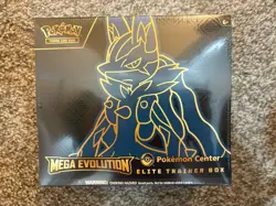 🔥Pokemon TCG Mega Evolution Pokemon Center ETB Lucario🔥 - Image 1