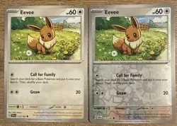 Pokemon TCG Eevee Stellar Crown 113/142 Reverse Holo NM - Image 1