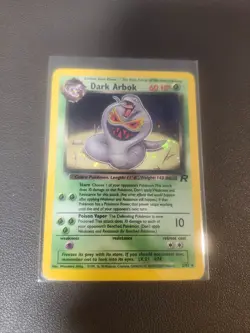 Dark Arbok holo unlimited Team Rocket 2/82 Pokemon TCG Canadian Seller! NM - Image 1