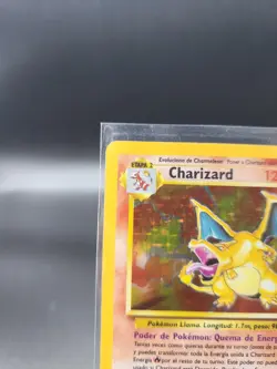 Pokemon 1999 SPANISH Base Set Charizard Holo 4/102 RARE - Image 2