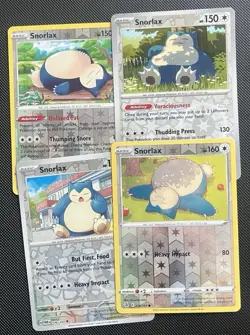 Snorlax Lot - Reverse Holo - Near Mint - Rare - Pokemon TCG - Image 1