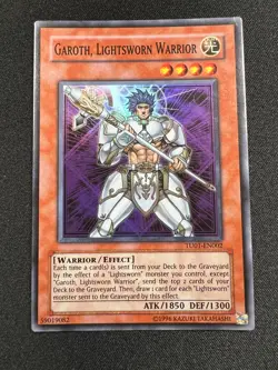 Yu-Gi-Oh! Garoth, Lightsworn Warrior (LP) TU01-EN002 Turbo Pack Booster One Pack - Image 1