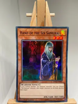 Hand Of The Six Samurai - Super Rare 1st Edition SPWA-EN042 - NM - YuGiOh - Image 1
