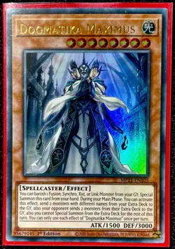Dogmatika Maximus Ultra Rare 1st Edition Mint Card [MP21-EN105] - Image 1