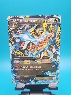 Pokemon M Charizard EX Ultra Rare Card 69/106 2014 XY Flashfire DMG - Image 1