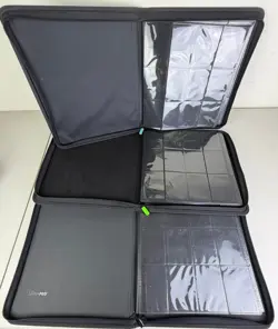 Lot of 5 Card Binders Side Load 12-Pocket 9-Pocket VaultX Ultra Pro Zippered - Image 4