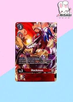 Digimon Trading Card Huckmon P-066 P Alt Art PROMO Karte Tournament Pack - Image 1