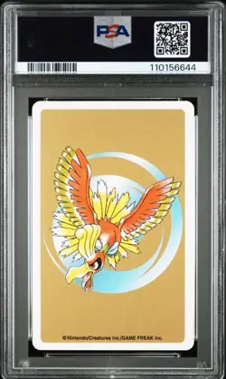 2000 POKEMON GOLD VERSION PLAYING CARDS 195 QUAGSIRE JACK OF CLUBS PSA10 - Image 2