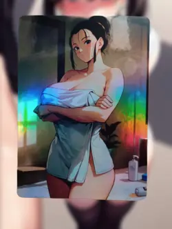 Chi Chi Dragon Ball Z Anime Waifu Sexy Goddess Hentai Lewd Doujin Card - Image 1