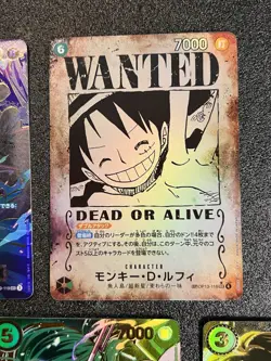 7 Set OP13 Special Parallel Luffy,Sabo,Ace ONE PIECE CARD GAME Japanese - Image 4