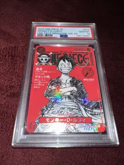 One Piece Magazine Vol.20 Promo Monkey D Luffy ST21-014 Japanese card jp PSA10 - Image 1