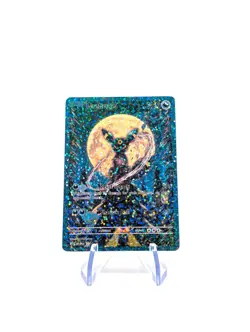 Halloween Umbreon Custom Pokemon Card (Sparkle Holo) - Image 1