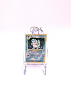 Blastoise Base Set Mini Pokemon Card Keyring - Image 1