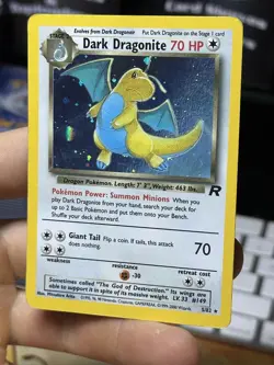 #2 Dark Dragonite 5/82 Team Rocket 2000 Holo Rare WOTC Pokemon Card TCG - Image 4