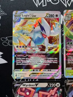 Pokemon SWSH V/Vstar/Vmax Bundle 11 Cards incl. Lugia 139/195 - Image 2