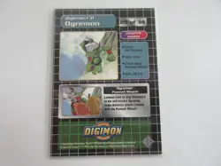 Ogremon 1999 Upper Deck Digimon Card NM - Image 2