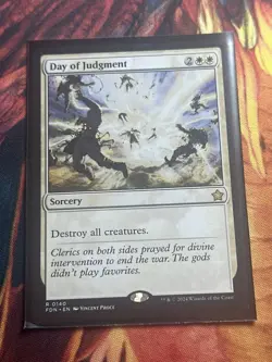 Day of Judgment 140 MTG NM Foundations - Image 2