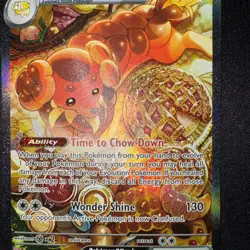Dachsbun EX 169/142 SIR NEAR MINT ENGLISH POKEMON CARD - Image 3