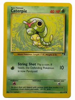 Caterpie - Legendary Collection 69/110 2002 - WOTC - Pokemon TCG - NM - Image 1