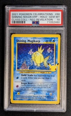 Pokemon Celebrations Shining Magikarp PSA 10 (4X) - Image 2