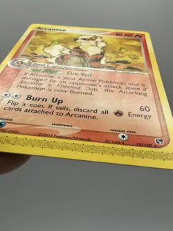 Pokemon TCG Arcanine 15/100 Ex Sandstorm 2003 Vintage Rare - Image 3