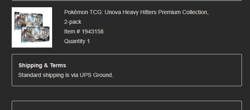 Pokemon TCG: Unova Heavy Hitters Premium Collection, 2-pack IN HAND SHIP TODAY - Image 2