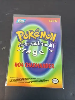 Pokemon Topps E4, E5, E6, 5 Of 12, 6 Of 12 Die Cut Charizard Lot - Image 3