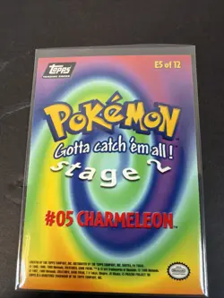 Pokemon Topps E4, E5, E6, 5 Of 12, 6 Of 12 Die Cut Charizard Lot - Image 5