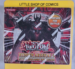 YuGiOh Hidden Arsenal 5 Steelswarm Invasion Seal Booster Box 1st Ed. Eng. Photos - Image 1