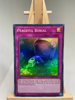 Peaceful Burial - Super Rare CHIM-EN077 - NM - YuGiOh - Image 1