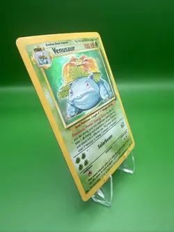 Pokemon TCG Venusaur Base Set Holo Unlimited Rare Card 15/102 1999 MP - Image 2