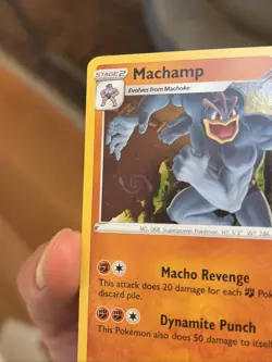 Pokemon TCG Champions Path Promo Machamp Card SWSH053 With Galaxy Swirl 🌀*MINT - Image 3