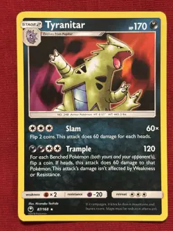 Tyranitar 87/168 Celestial Storm NM Reverse Holofoil Rare Pokemon Card - Image 1