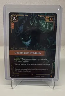 Riftbound - League Of Legends - Deadbloom Predator NM Foil Origins 161/298 - Image 1
