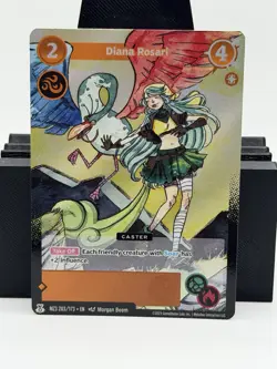 Diana Rosari 203/173 LEGEND RARE Secret Shadows MZ3 Metazoo Card #2 - Image 1