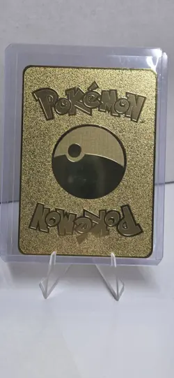 Pokemon Booty Clap/Thunder Cheeks Metal Custom Made Fan Art Collectors Card - Image 2
